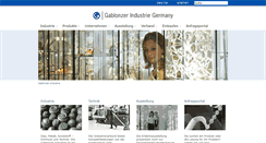 Desktop Screenshot of gablonzer-industrie.de